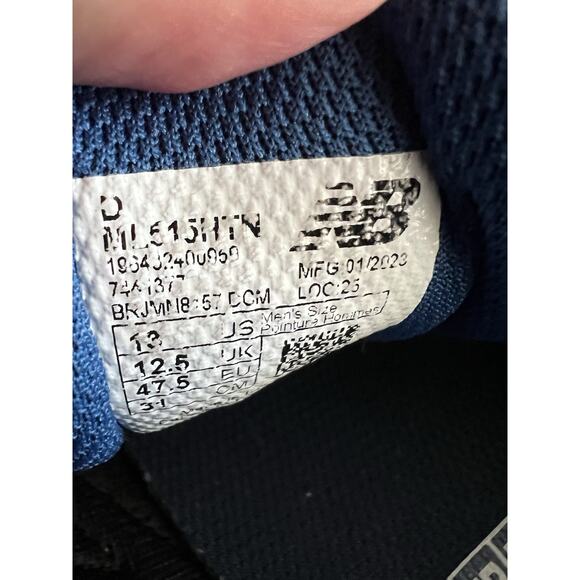 NEW BALANCE Men’s 515 Royal Blue Red Superman Lace Up Sneakers Shoes Sz 12 - Picture 10 of 13